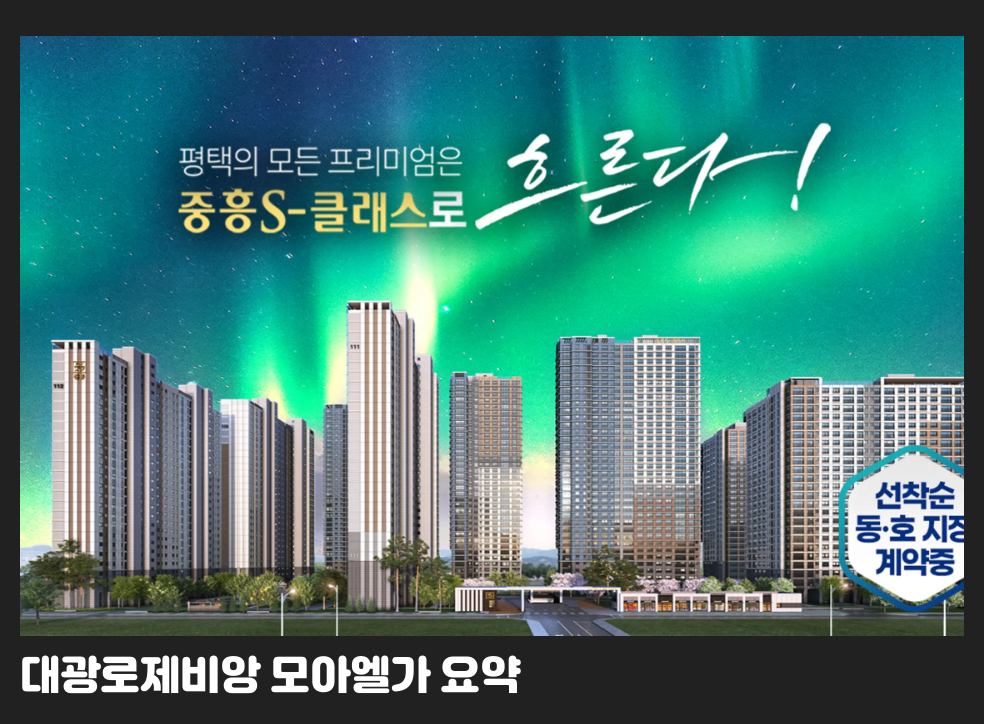대광로제비앙 모아엘가 요약