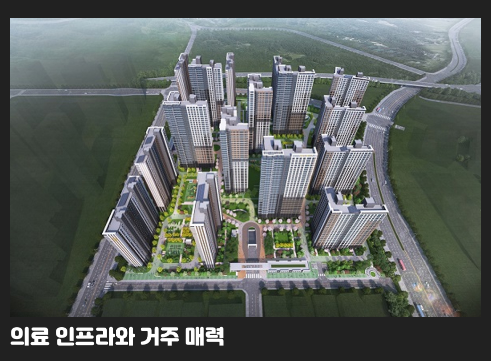 의료 인프라와 거주 매력