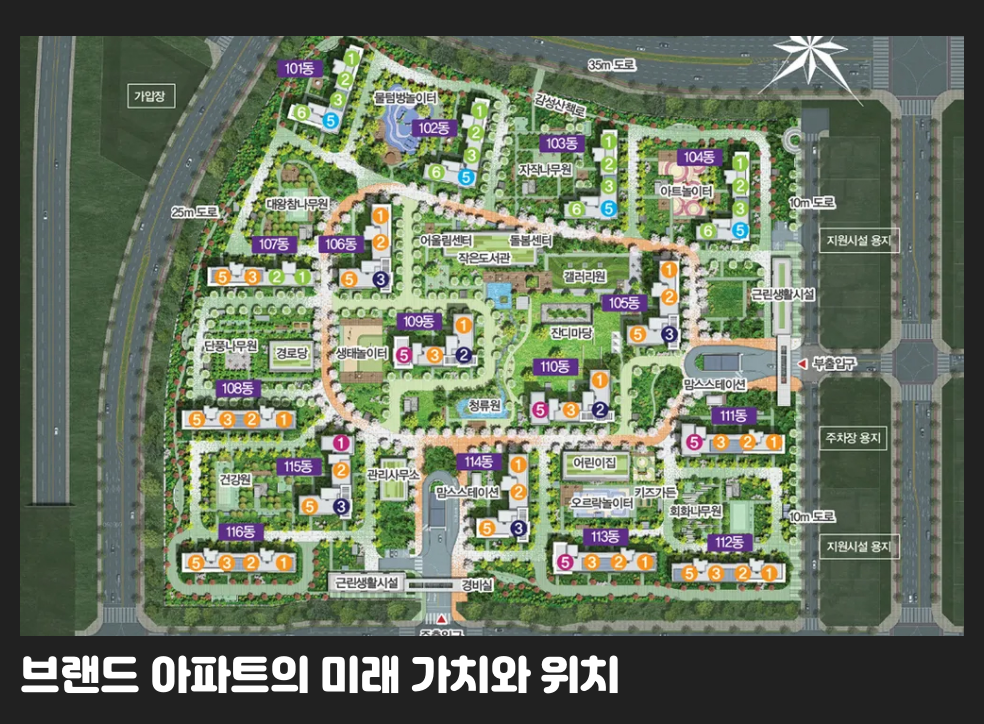 브랜드 아파트의 미래 가치와 위치