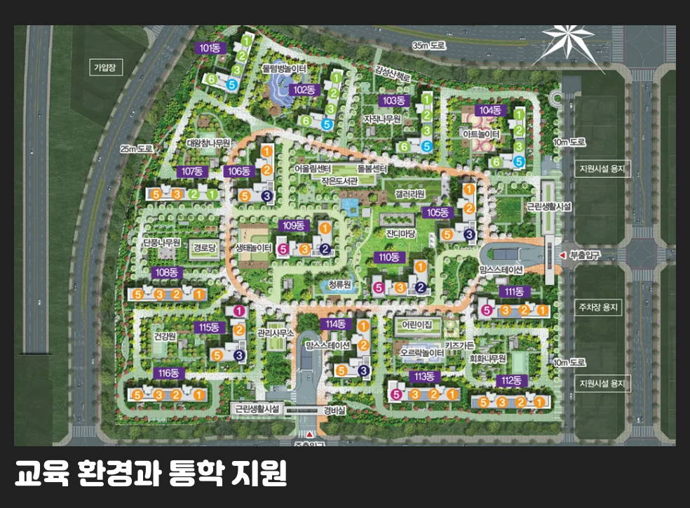 교육 환경과 통학 지원