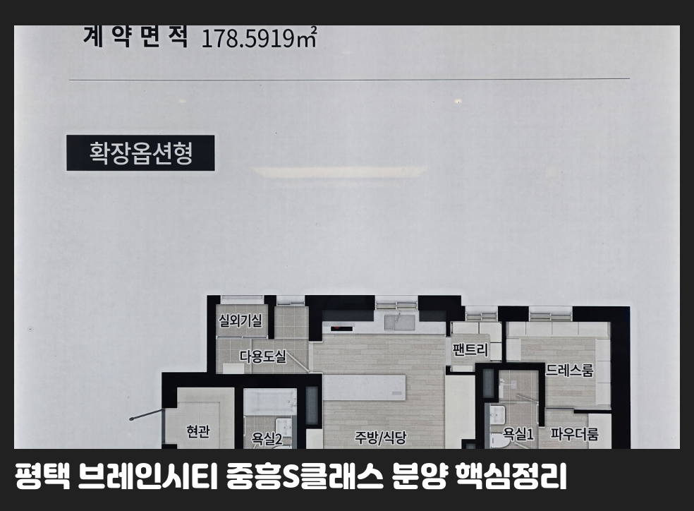 평택 브레인시티 중흥S클래스 분양 핵심정리